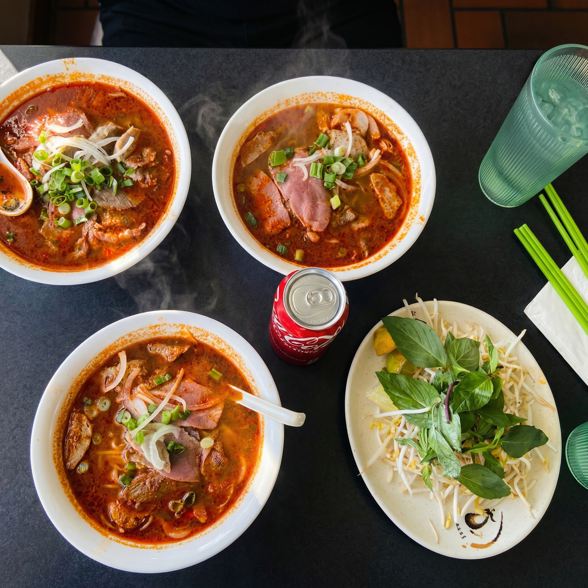 Spicy Beef Vermicelli Soup at T.H. Dang Restaurant Winnipeg